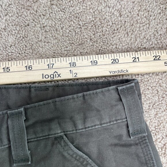 Carhartt Pants Mens 42x31 Brown Relaxed Fit Washed Twill Dungaree Carpenter Work - Picture 5 of 7